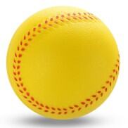1PC softball bóng chày bóng Chất liệu da PU cho trò chơi thể thao thực