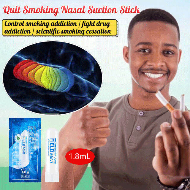viviking Quit Smoking Nasal Suction Stick Inhaler Essential Oil