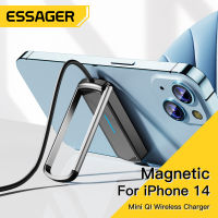 Essager 15W Qi Magnetic Wireless Charger พร้อมขาตั้งสำหรับ iPhone 14 13 12 Pro Max Mini Wireless Fast Charging Pad