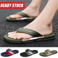 COD Slippers fashion lightweight mens shoes summer beach outdoor flip-flops REXI