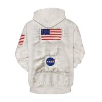 NASA 3D Printed Pullover Hoodie Space Suit