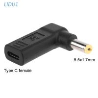 Lidu Adapter Power Dc 1 Tipe C Female Ke 5.5x1.7mm Untuk Acer Aspire 5315 5630 5735 5920