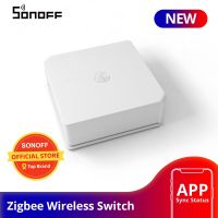 SONOFF SNZB-01 Zigbee Wireless Switch Smart Home Switch Low-Battery Notification on e-WeLink App Work With SONOFF ZBBridge IFTTT