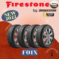 ยางรถเก๋ง FIRESTONE รุ่น F01X (ราคาต่อ4เส้น) 185/60R15 ยางใหม่ปี 2022 Made By Bridgestone ฟรี!จุ๊บลมแกนทองเหลือง