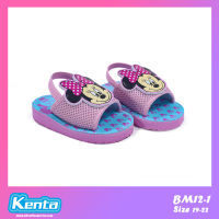 Kenta รุ่น BM12-1 รองเท้าลำลองเด็กผู้หญิง แบบมีสายยางยืด สวมใส่ง่ายๆ สีหวานๆเหมาะกับวัยคุณหนูๆ
