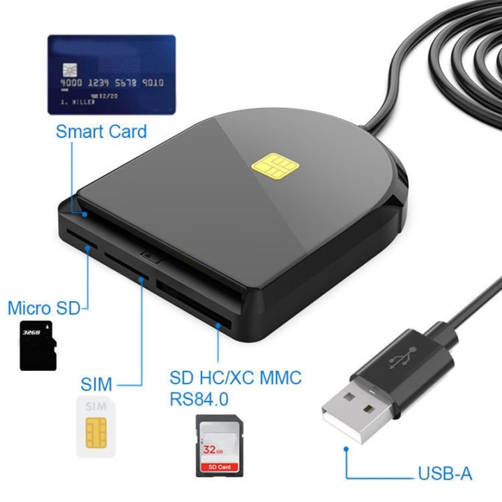1-piece-portable-convenient-smart-card-reader-black-abs-usb-multi-functional-tax-return-sim-sd-tf-ic-smart-card-reader