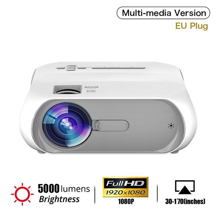 {Willie} T9 Mini Projector 2022 Upgraded Portable Video Projector 5000