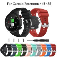 Lembut Silicone Gelang Jam Tali untuk Garmin Forerunner 45S Band Olahraga Gelang Fashion Gelang Pengganti untuk Forerunner 45