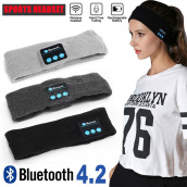 Hot Sale Bluetooth Wireless BT4.2 Headband Earphone Stereo Sport Headphone Headset Sleep Bands