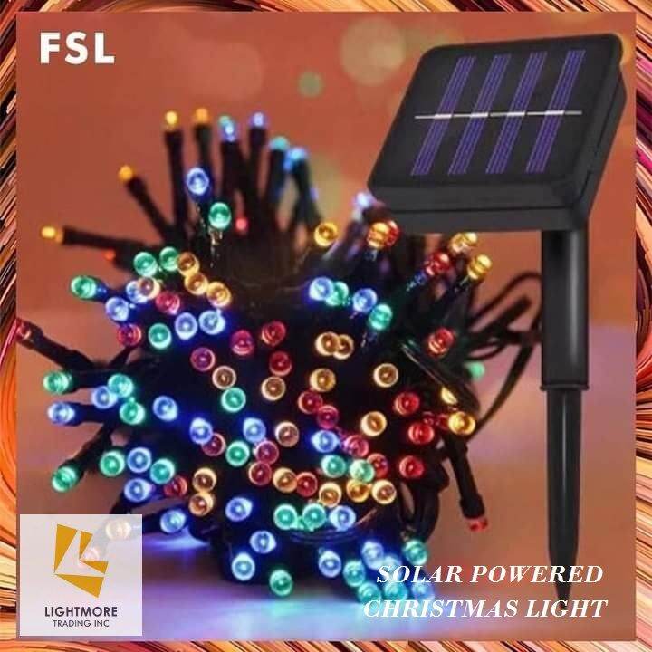 FSL Solar Powered Christmas Lights Lazada PH