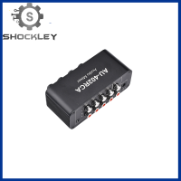 เครื่องขยายเสียงพรีแอมป์แผ่นเสียงมินิโฟน Shockley พร้อมอินพุต RCA เข้ากันได้กับสแครชสัญญาณเสียงพรีแอมป์เพิ่มเติม