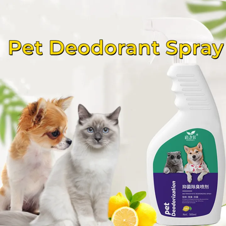 500ML Pet Deodorant Spray Biological Enzyme Spray Deodorizing for Cats