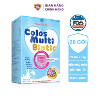 Sữa bột chuyên biệt cho trẻ táo bón, tiêu hóa kém Mama Sữa Non Colos Multi Biotic hộp 26 gói x 16g thumbnail