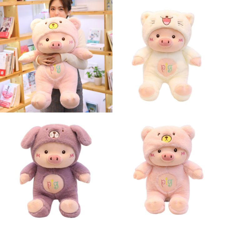 cartoon-animal-stuffed-pig-plush-toy-gift-kids-pink-white-multiple-purple-sizes