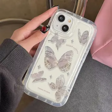 Butterfly Clear Shockproof Case For Iphone 11/13/12 Pro Max -  Water-resistant