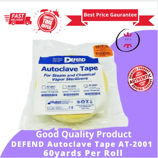 Defend Autoclave Indicator Tape 3/4x30 YDS Lazada PH