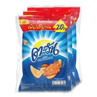 [ส่งฟรี!!!] ตะวัน ข้าวเกรียบ รสหมึกสามรส 75 กรัม x 3 ซองTawan Rice Cracker Muek Sam Ros Flavour 75g x 3 Bags