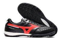 Original Mizuno Creation MORELIA TF M8 Mens Sports Shoes Mizuno Outdoor Sneakers Black/Red Color Size Eur 40-45