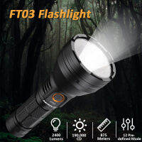 Astrolux FT03 SST40-W Waterproof Tactical Flashlight 2400 lumen 875 meters Military LED Torch Flashlight Lamps