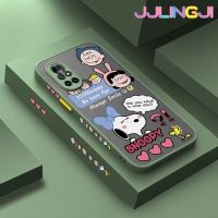 Jlingji เคสสำหรับ Huawei Nova 8 Pro Nova 8 Se เคสการ์ตูนยิ้มเสมอสนูปี้บางมีน้ำค้างแข็งโปร่งใสแข็งขอบสี่เหลี่ยมกันกระแทกลวดลายปลอกซิลิโคนเคสนิ่มป้องกันคลุมทั้งหมด