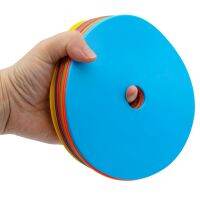 10Pack Flat Disc Markers Non-Slip Spots Markers Football Basketball Sports Speed Agility Training Markers