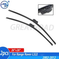 Wiper Front Wiper Blades For Land Rover Range Rover L322 Ivogue HSE 2002 - 2012 Windshield Windscreen Front Window 26"26"