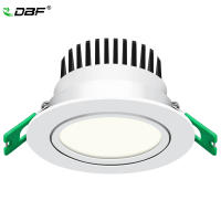 [DBF]New Model Frosted Lens LED Recessed Downlight High Bright Epistar COB LED Ceiling Spot Light 5W 7W 10W 12W with Transformer  by Hs2023