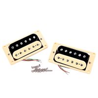 Guitar Humbuckers Pickups Two-Color Faced Double Coil Humbucker Bridge Pickups for Electric Guitar