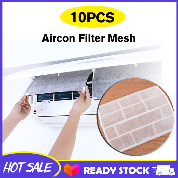 10pcs aircon filter Antidust Air Condition Outlet Filter Mesh Network