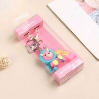 Cute Spy X Family Anya Keychains Character Cosplay Keyrings New Style Anime Props Pendant With Box For Girl Key Chains