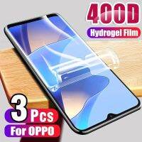 3PCS Screen Protector Gel Film For OPPO A11 A12 A15 A16S A31 A32 A33 A53 A55 A57 A95 A76 A52 A72 A92 A74 A94 A54 Hydrogel Film