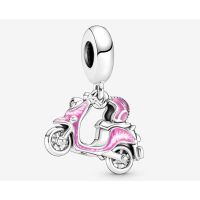 [พร้อมส่ง สินค้าแท้ ?] Pandora Pink Scooter Dangle Charm