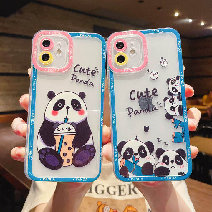 VIVO Cute Panda Phone Cover for VIVO Y20 Y20i Y20S Y11 Y12 Y12S Y12A ...