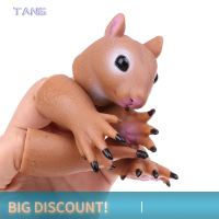 ?【Lowest price】TANG กระรอก Finger Hand puppet ของเล่นแปลกใหม่สำหรับเด็กวันเกิดคอสเพลย์ของขวัญ