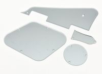 KR- LP Pickguard Cavity Covers Turss Rod Cover for Epiphone Les Paul Silver Mirror