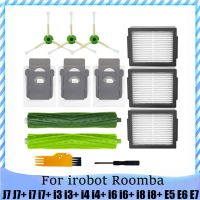 Accessories for iRobot Roomba J7 J7+ I7 I7+ I3 I3+ I4 I4+ I6 I6+ I8 I8+ E5 E6 E7 Main Side Brush Filter Dust Bag