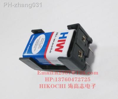 9v battery holder 1604 battery box buckle plug-in DIP BH9VW 9v-1