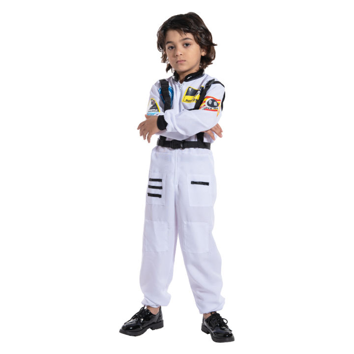 ชุดนักบินอวกาศสำหรับเด็กของ-nasa-ชุดฮัลโลวีนสาวนักบินอวกาศ