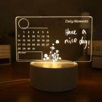 [Super bright bulb] Led Note Board ไฟกลางคืนเขียนใหม่ได้ข้อความ USB พร้อมปากกาโคมไฟสร้างสรรค์ของขวัญวันหยุดสำหรับตกแต่งงานปาร์ตี้ที่บ้าน