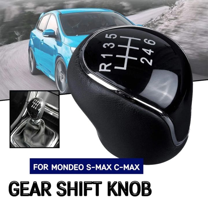 6-speed-leather-gear-shift-knob-shift-lever-gaitor-boot-cover-for-ford-mondeo-iv-s-max-c-max-transit-focus-mk3-mk4-kuga