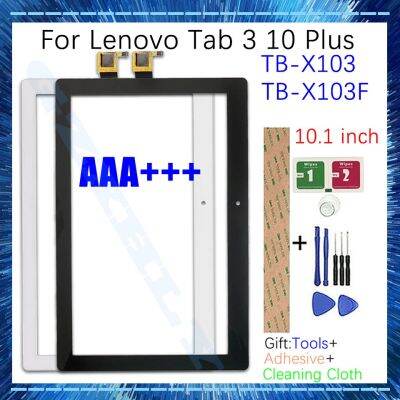 ❂ New 10.1 For Lenovo Tab 3 10 Plus TB X103F X103 Touch Screen Glass Display LCD Outer Front Digitizer Glass Panel Replacement