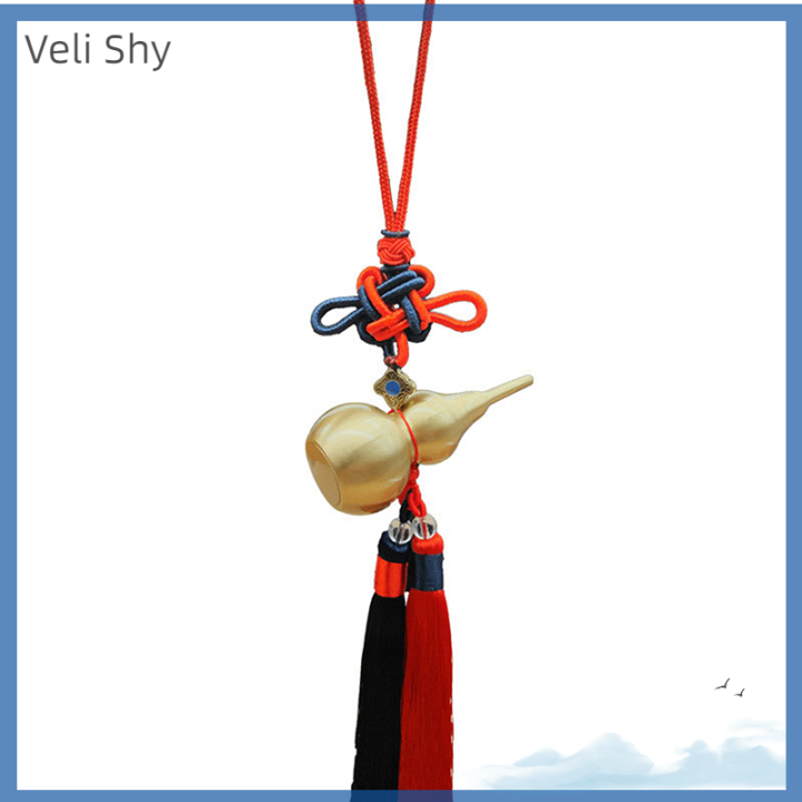 veli-shy-พู่ระย้าทองเหลืองงานฝีมือทรงน้ำเต้าจี้งานฝีมือ-diy-สำหรับตบแต่งสำหรับบ้าน