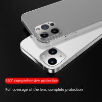 2/3 Holes Back Cover for iPhone 14 Pro/14 Pro Max Scratch Resistant Aluminum Alloy Lens Case High Hardness Camera Lens Protector  Screen Protectors