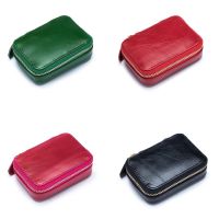 【cw】Women Portable Travel Lipstick Cosmetic Makeup Bag with Mirror Toiletry Case Coin Purse Storage Pouch Organizer