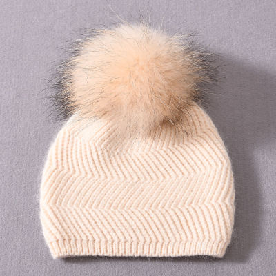 Winter Warm Baby Beanies Cashmere Ripple Knitted Cute Hat For Girls Boys Casual Solid Color Kids Beanie Hats