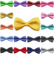 Children Fashion Formal Cotton Bow Tie Kid Classical Dot Bowties Colorful Butterfly Wedding Party Pet Bowtie Tuxedo Ties Boy