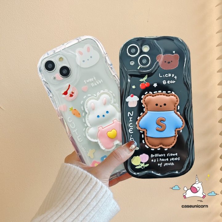 เคสโทรศัพท์การ์ตูนหมีตุ๊กตาน่ารัก3มิติสำหรับ-infinix-ร้อน9-12-8-10-30-20-11เล่น30i-10lite-8-9-smart-5-6plus-6-7-note-12-g96เส้นขยุกขยิกที่น่ารัก3d-ขอบโค้งงอ-tpu-แบบนิ่มเคส