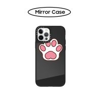 Original Casetify JAEMIN Black Cats Paw Mirror Hard impact Case Cover For iPhone 11 12 13 14 Pro Max Casing