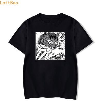 Tomie Junji Ito Tshirt Men Anime Cartoon Design Men Tee Shirt Homme Cotton Vintage Style 100% Cotton Gildan