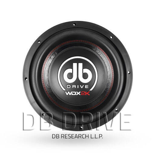 DB Drive WDX12 2K Wdx Series Competition Subwoofer (12") Lazada